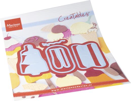 LR0865 Metal Die Marianne Design - Creatable - Popsicles