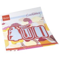 LR0865  Metal Die Marianne Design - Creatable - Popsicles