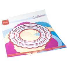 LR0868 Metal Die Marianne Design - Creatables -Scalloped Circles