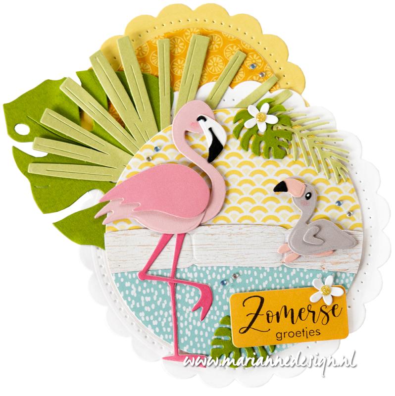 LR0870 Metal Die Marianne Design - Creatables -Palmetto Fan