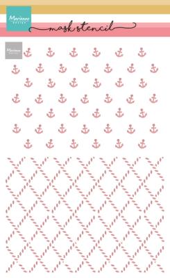 PS8163 Mask Marianne Design - Mask Stencil -2 layer nautical