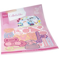COL1548 Dies Marianne Design Collectables - Sport Accessories by Marleen 