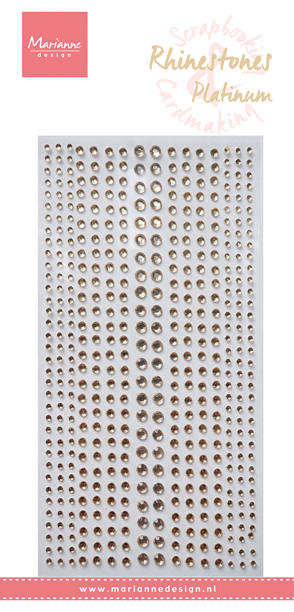 CA3197 Rhinestones - Platinum