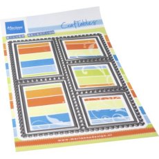 CR1659 Metal Die Marianne Design - CrafTables - Layout stamp A6