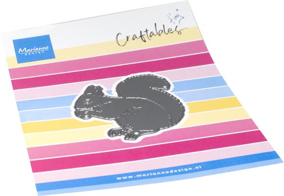 CR1666 Metal Die Marianne Design - CrafTables - Tiny's squirrel