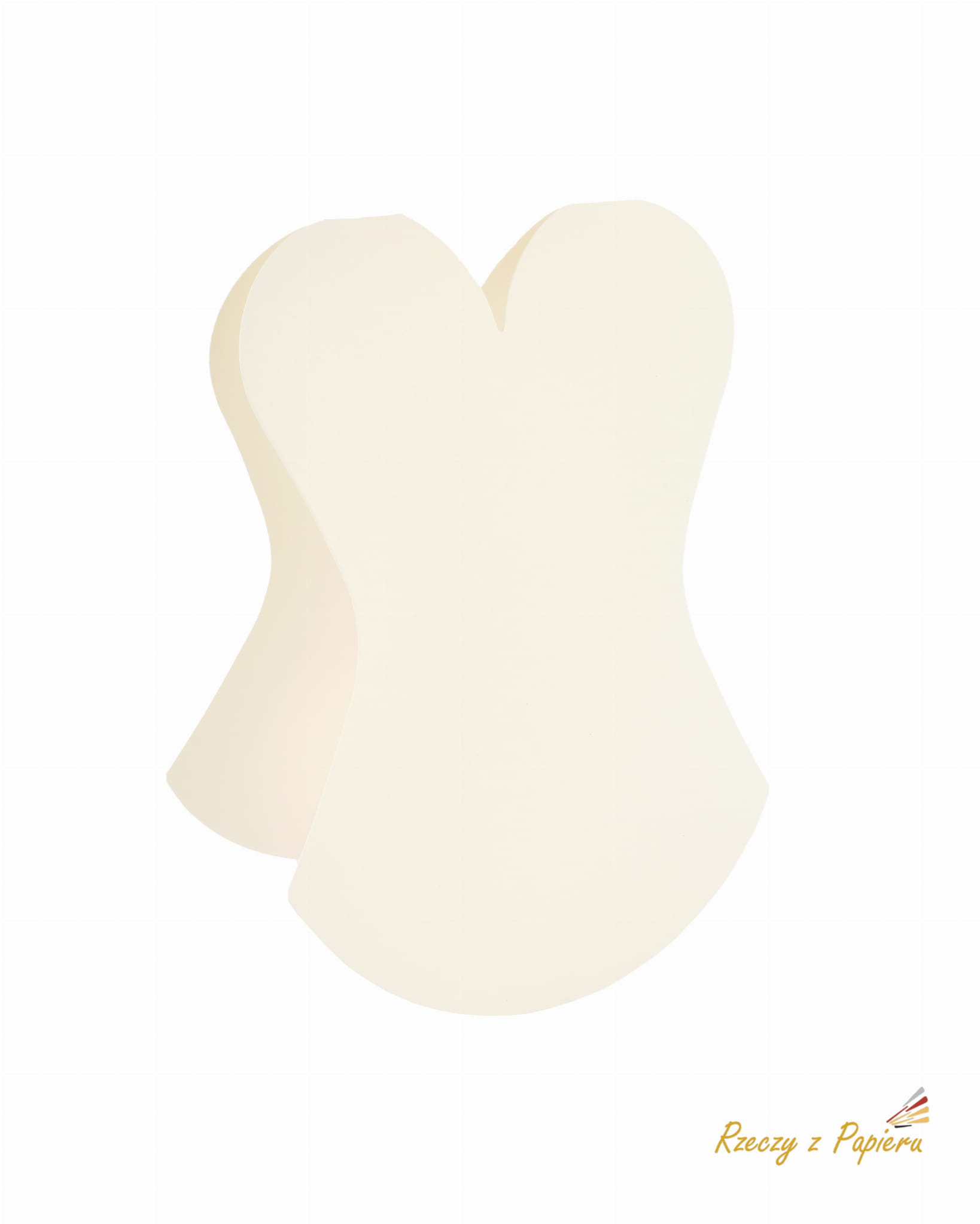RZP-202 Corset base -cream 15x21