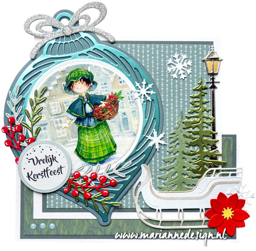LR0872 Metal Die Marianne Design - Creatables -Sleigh