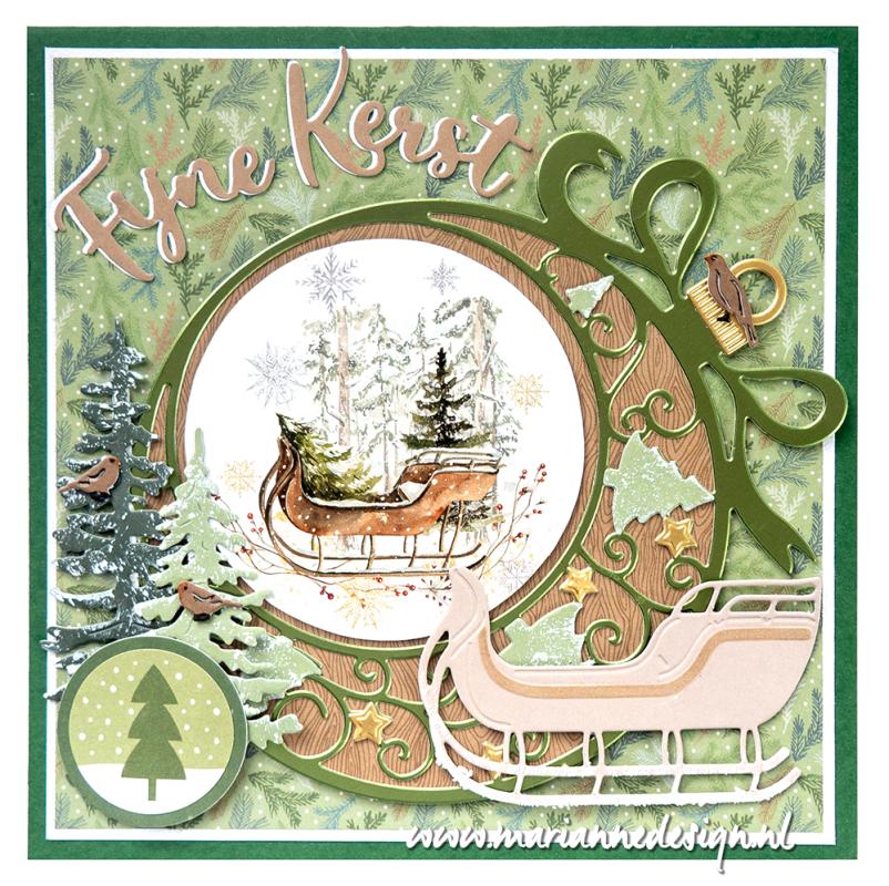 LR0872 Metal Die Marianne Design - Creatables -Sleigh