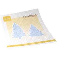 LR0873 Metal Die Marianne Design - Set of Pinetrees