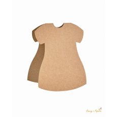 RZP-197 Dress base - kraft 14,7x18,7