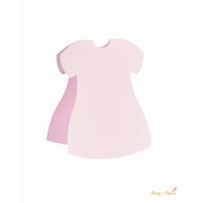 RZP-198 Dress base - pink 14,7x18,7