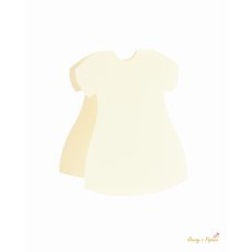 RZP-199 Dress base - cream 14,7x18,7