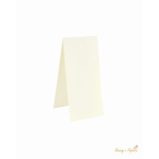 RZP-212 Vertical card base DL - cream 10x21