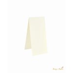RZP-212 Vertical card base DL - cream 10x21