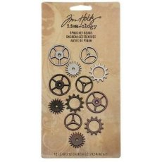 TH92691 Tim Holtz Sprocket Gears (12pcs) 