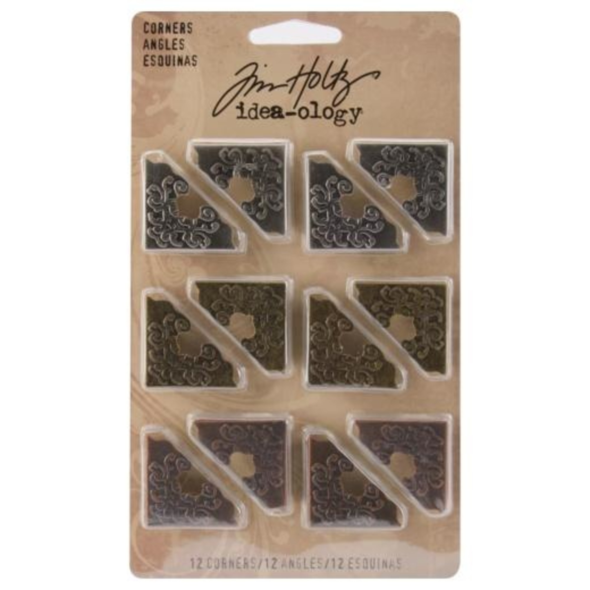 TH92789 Tim Holtz Corners (12pcs)