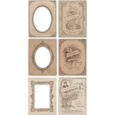 TH93118 Idea-ology by Tim Holtz  Mini Cabinet Card Frames
