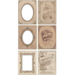 TH93118 Idea-ology by Tim Holtz  Mini Cabinet Card Frames