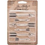 TH93127 Tim Holtz Idea-ology ADORNMENTS ARROWS (6pcs)