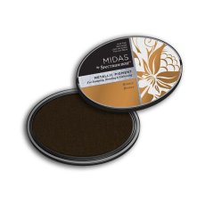 SN-IP-MIM-BRON Midas by Spectrum Noir Metallic Pigment Inkpad - Bronze