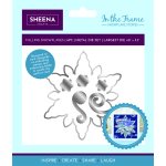 SD-ITF-SS-MD-FS Sheena Douglass In The Frame Snowflake Stories Die - Falling Snowflakes