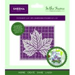SD-ITF-TL-EF5.5-SL Sheena Douglass In The Frame Timeless Leaves Embossing Folder - Statement Leaf 