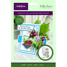SD-ITF-TL-STP-SD Sheena Douglass In The Frame Timeless Leaves Photopolymer Stamp - Summer Days 
