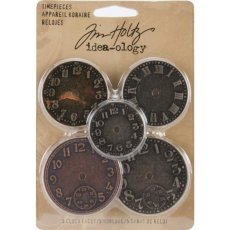 TH92831 Tim Holtz - Idea-Ology - Metal Clock Faces 