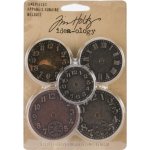 TH92831 Tim Holtz - Idea-Ology - Metal Clock Faces 