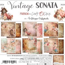CC-F35-VSN-10 VINTAGE SONATA - a set of papers 15,25x15,25cm