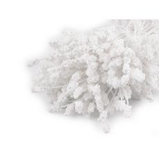 900822-1 Flower stamens - white matt