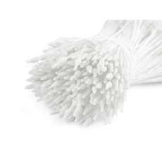  900904-1 Flower stamen matt- white