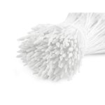  900904-1 Flower stamen matt- white