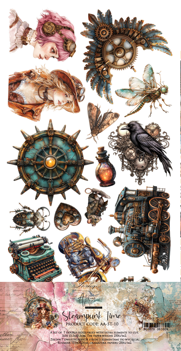 AA-ST-10 Alchemy of Art- Steampunk Tim