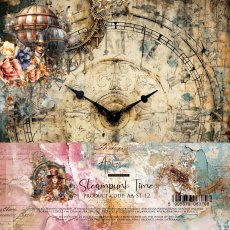 AA-ST-12 Alchemy of Art  - 6x6''  - A SET OF PAPERS  Steampunk Time