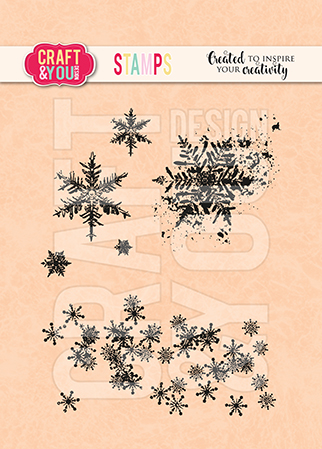 CS045 Clear Stamps Snowflakes set - Craft & You Design