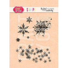 CS045 Clear Stamps Snowflakes set - Craft & You Design