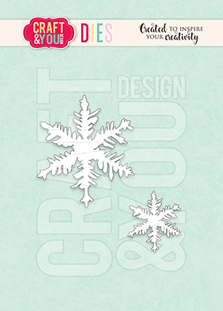 CW310 Cutting Die - Snowflakes Set - Craft&You Design