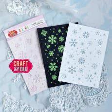 SC002 Stencil Snowflakes - Craft & You Design
