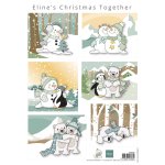 AK0095 one side paper - Marianne Design - Eline's Christmas Together