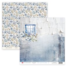 CP-PT02 Double-sided scrapbooking paper Craft & You Design  12x12" Paint Over The Winter 02