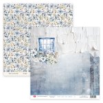 CP-PT02 Double-sided scrapbooking paper Craft & You Design  12x12" Paint Over The Winter 02