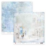 CP-PT03 Double-sided scrapbooking paper Craft & You Design 12x12" Paint Over The Winter 03