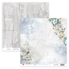 CP-PT04 Double-sided scrapbooking paper Craft & You Design  12x12" Paint Over The Winter  04