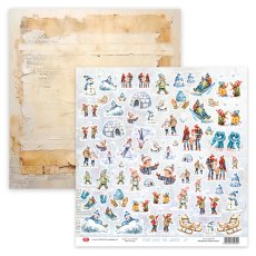 CP-PT07 Elements for self-cutting out 12x12" Paint Over The Winter 07