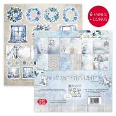 CPS-PT30-6 Paper set 12x12"  Paint Over The Winter - 6 sheets Craft & You Design