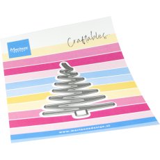 CR1669 Metal Die Marianne Design - CrafTables -Zig Zag Tree