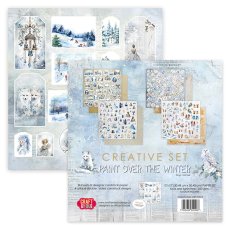 CSET-PT30-8 Big CREATIVE SET 30,5x30,5cm Paint Over The Winter - 8 sheets