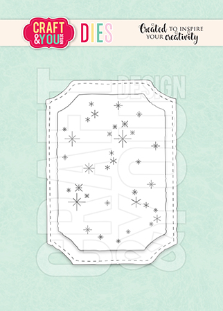 CW303 Cutting Die - ATC Night Sky - Craft&You Design
