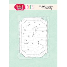 CW303  Cutting Die - ATC Night Sky  - Craft&You Design
